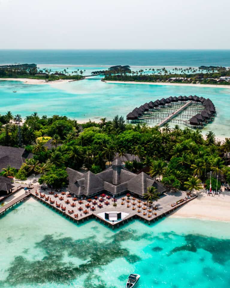 Sun Siyam Olhuveli Maldives aerial