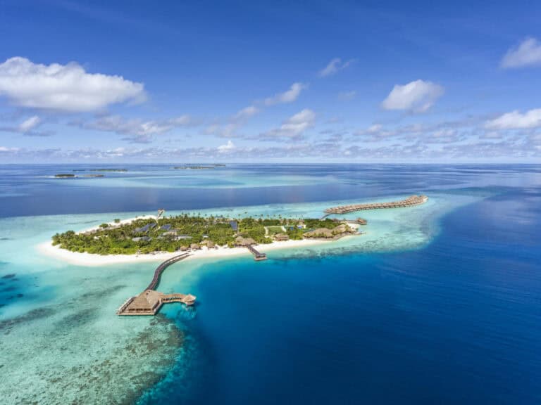 Hurawalhi Maldives Aerial View