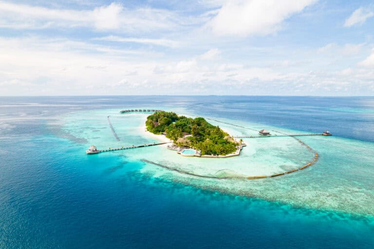 Komandoo Maldives Aerial View