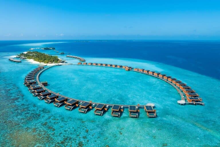 Veligandu Maldives Aerial View