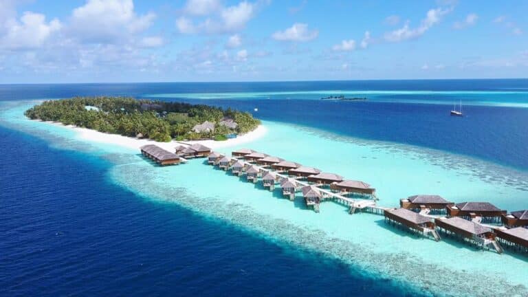 Vilamendhoo Maldives Aerial View
