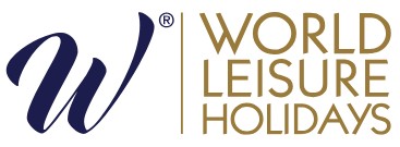 World Leisure Holidays logo with a stylized 'W' and elegant text.